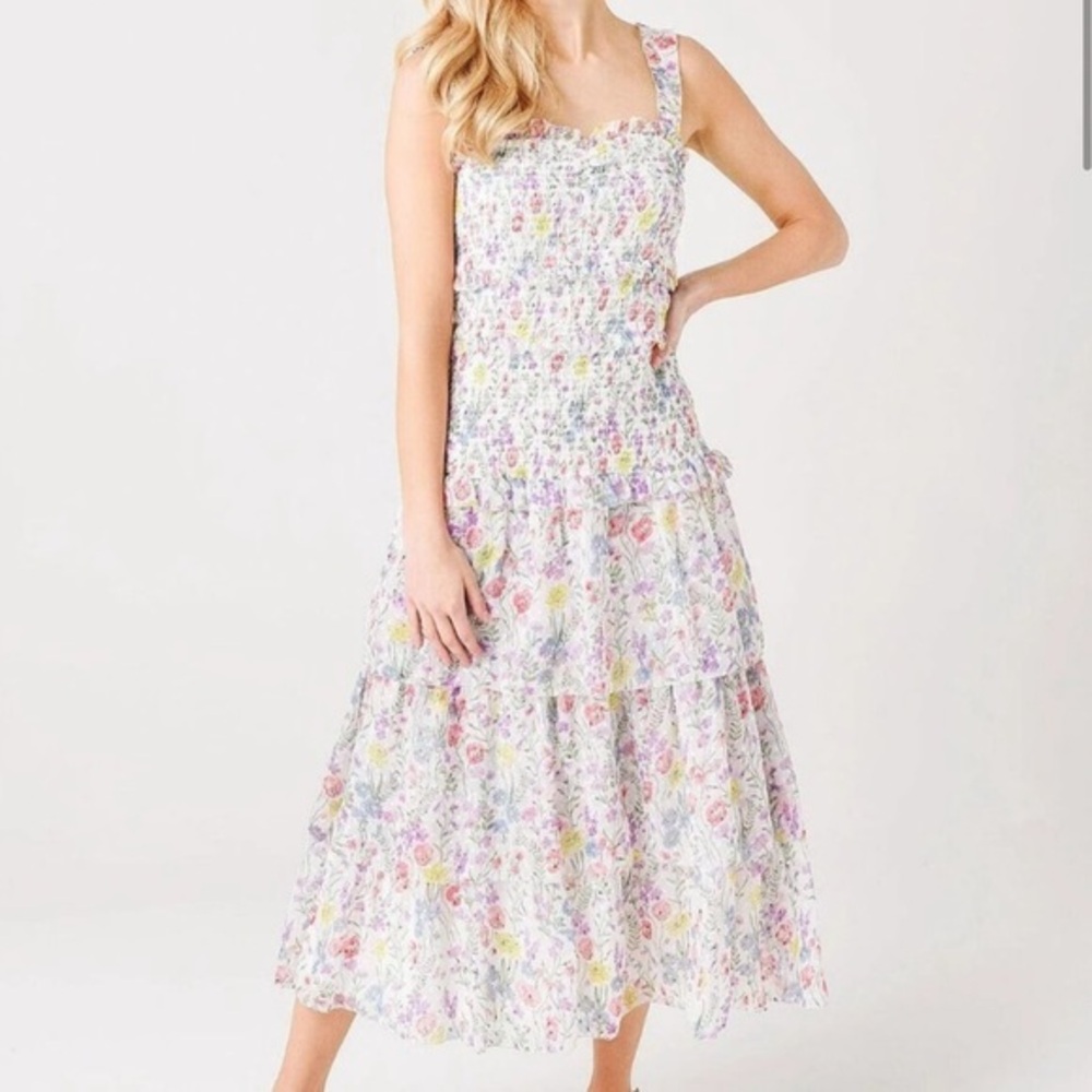 SAYLOR LEANNA WOMEN’S FLORAL DRESS NWT SZ XL